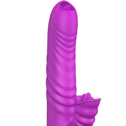 ARMONY - ANGELIA MULTIFUNCTION VIBRATOR DOUBLE TONGUE VIOLET HEAT EFFECT - Bild 4