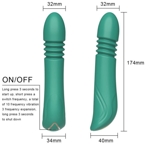 ARMONY - GREEN G-SPOT VIBRATOR  THRUSTING - Bild 2