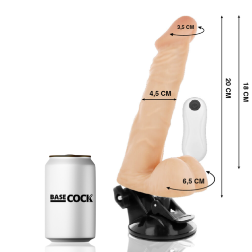 BASECOCK - REALISTIC ARTICULABLE REMOTE CONTROL FLESH 20 CM -O- 4.5 CM - Image 2