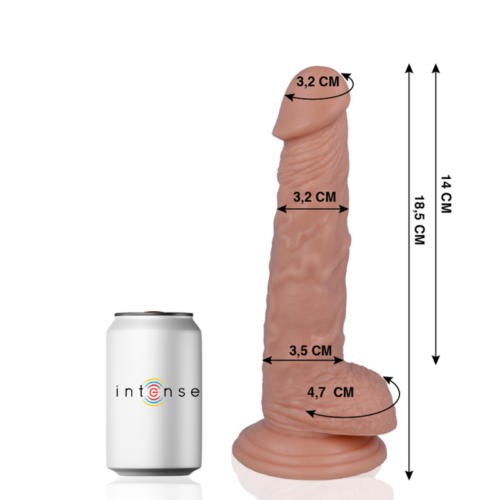 MR INTENSE - 13 REALISTIC COCK 18.5 CM -O- 3.2 CM