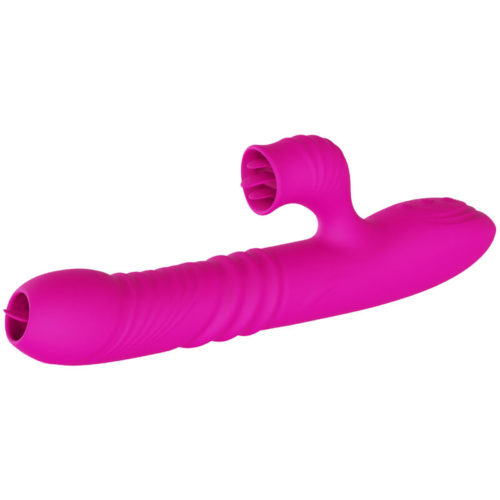ARMONY - FANNY MULTIFUNCTION DOUBLE TONGUE VIBRATOR FUCHSIA HEAT EFFECT - Bild 2