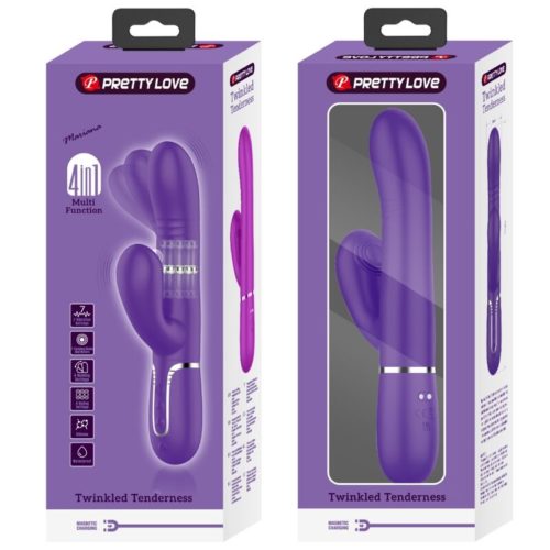 PRETTY LOVE - MULTIFUNCTION G-SPOT VIBRATOR PURPLE - Bild 4