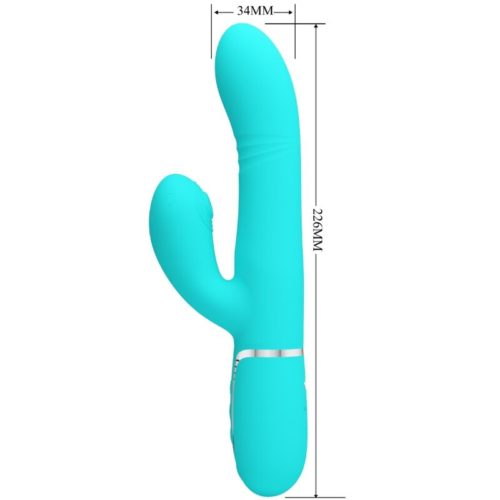 PRETTY LOVE - MULTIFUNCTION G-SPOT VIBRATOR AQUA GREEN - Bild 2