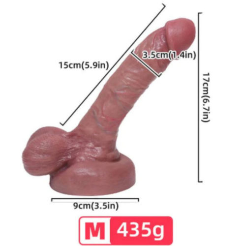 ARMONY - REALISTIC LIQUID SILICONE DILDO 15 CM - Bild 2