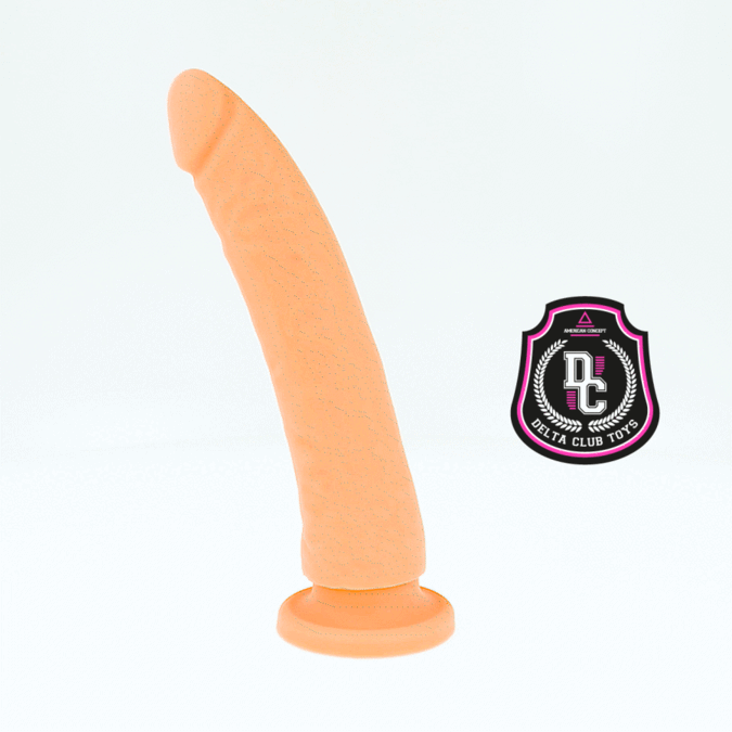 DELTA CLUB - TOYS NATURAL DILDO MEDICAL SILICONE 20 CM -O- 4 CM - Image 3