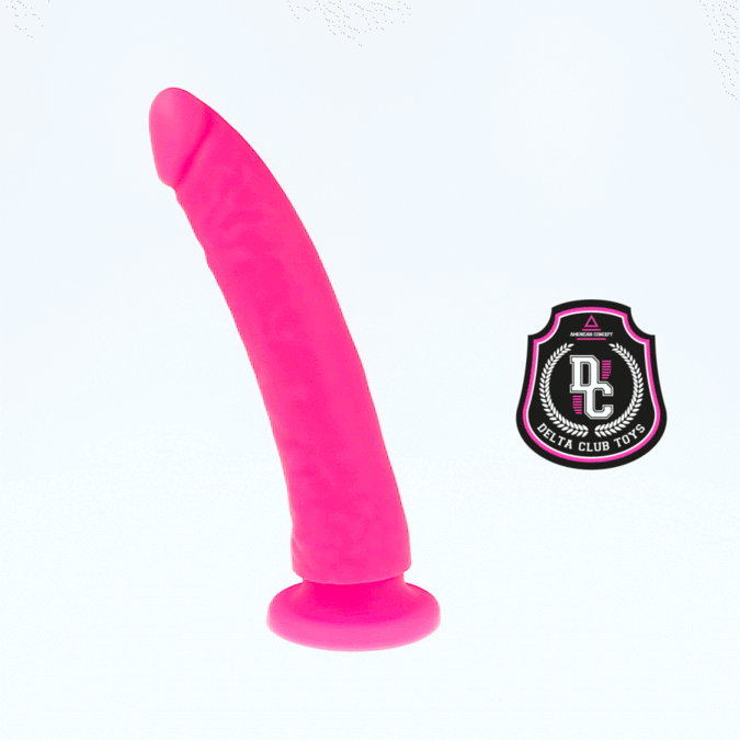 DELTA CLUB - TOYS PINK DILDO MEDICAL SILICONE 20 CM -O- 4 CM - Bild 3