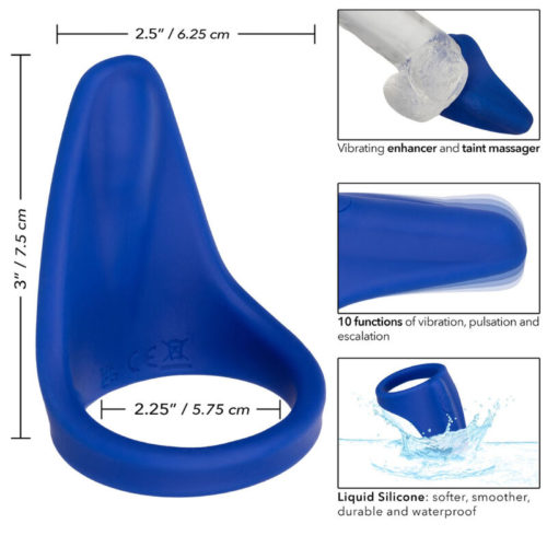 CALEXOTICS - ADMIRAL PERINEUM MASSAGER BLUE - Image 4