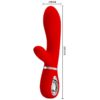 PRETTY LOVE - THOMAS MULTIFUNCTION G-SPOT VIBRATOR RED - Bild 5