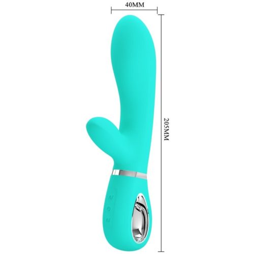 PRETTY LOVE - THOMAS MULTIFUNCTION G-SPOT VIBRATOR AQUA GREEN - Bild 5