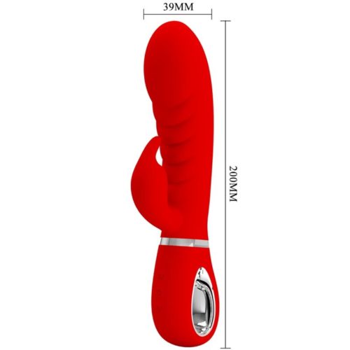 PRETTY LOVE - PRESCOTT MULTIFUNCTION G-SPOT VIBRATOR RED - Bild 5