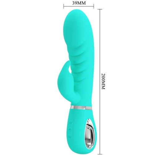 PRETTY LOVE - PRESCOTT MULTIFUNCTION G-SPOT VIBRATOR AQUA GREEN - Bild 5