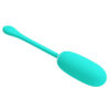 Pretty Love Julius Waterproof-rechargeable – vibrerande ägg, uppladdningsbar, aquagrön