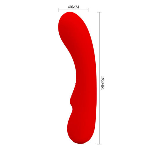 PRETTY LOVE - PRESCOTT RECHARGEABLE VIBRATOR RED - Image 5