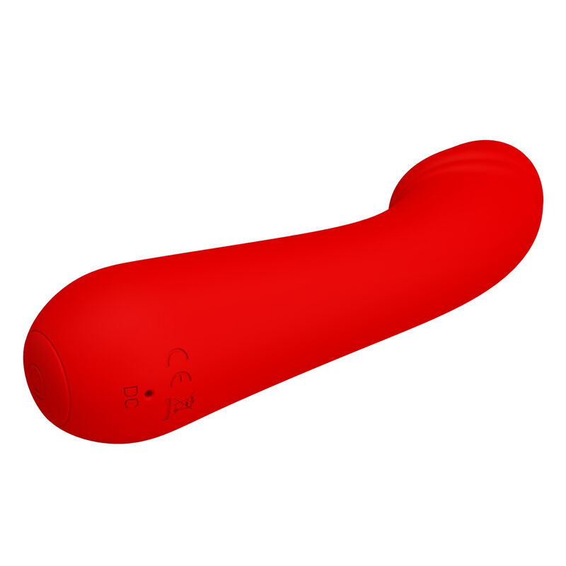 PRETTY LOVE - CETUS RECHARGEABLE VIBRATOR RED - Bild 5