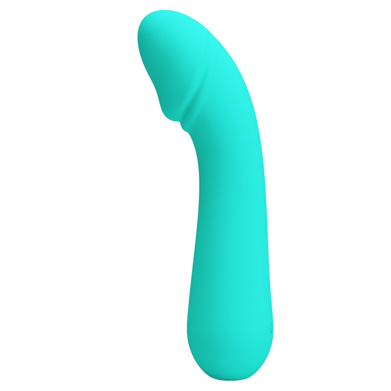 PRETTY LOVE - CETUS RECHARGEABLE VIBRATOR AQUA GREEN - Image 2