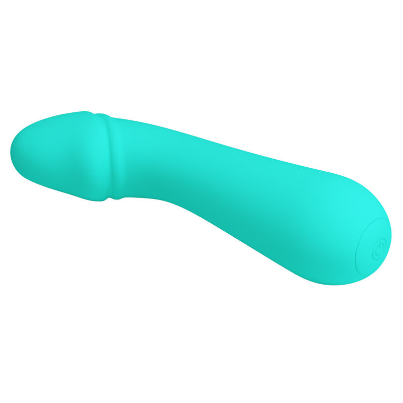 PRETTY LOVE - CETUS RECHARGEABLE VIBRATOR AQUA GREEN - Image 4