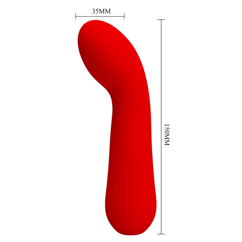 PRETTY LOVE - FAUN RECHARGEABLE VIBRATOR RED - Bild 5
