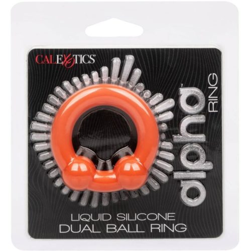 CALEXOTICS - ALPHA DUAL BALL RING ORANGE - Image 2