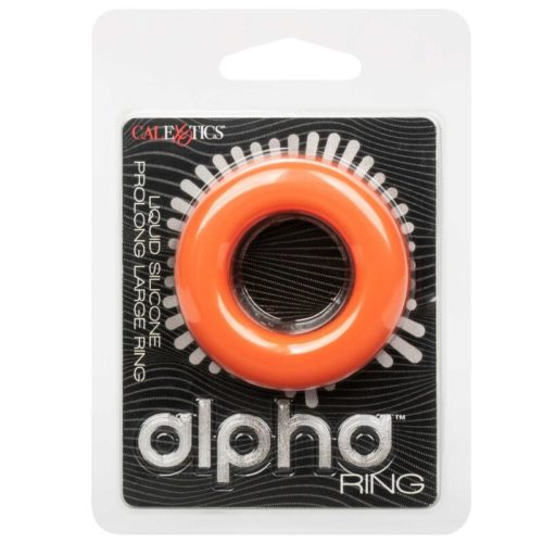 CALEXOTICS - ALPHA PROLONG LARGE RING ORANGE - Image 2