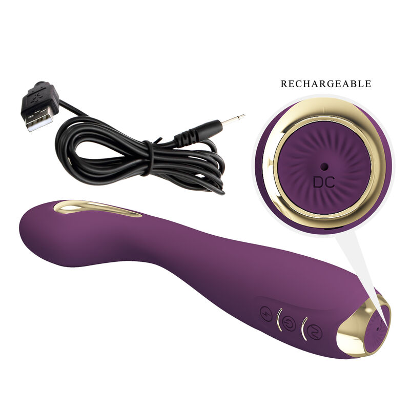 PRETTY LOVE - HECTOR ELECTROSHOCK VIBRATOR BY APP CONTROL PURPLE - Image 5