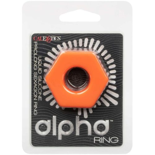 CALEXOTICS - ALPHA PROLONG SEXAGON RING ORANGE - Image 2