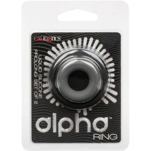 CALEXOTICS - ALPHA PROLONG SET OF 2 RING GREY - Image 2