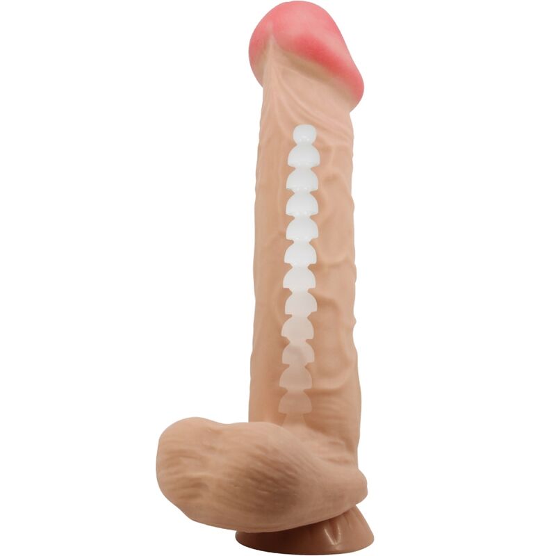 PRETTY LOVE - SLIDING SKIN SERIES REALISTIC DILDO WITH SLIDING SKIN SUCTION CUP FLESH 26 CM - Image 5