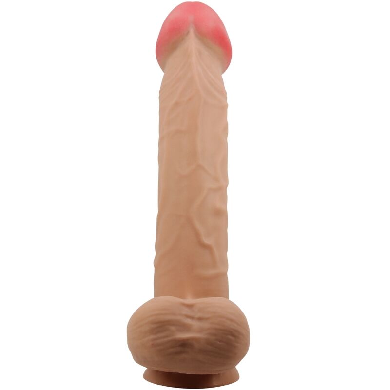 PRETTY LOVE - SLIDING SKIN SERIES REALISTIC DILDO WITH SLIDING SKIN SUCTION CUP FLESH 26 CM - Image 4