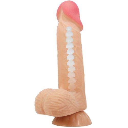 PRETTY LOVE - SLIDING SKIN SERIES REALISTIC DILDO WITH SLIDING SKIN SUCTION CUP 20.6 CM - Bild 5