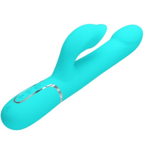 PRETTY LOVE - RABBIT VIBRATOR PEARLS AQUA GREEN - Bild 3