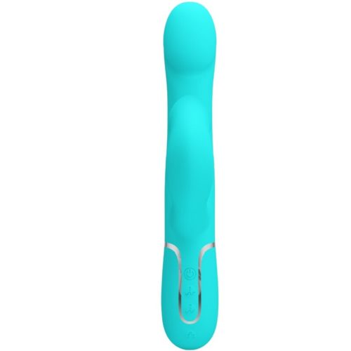 PRETTY LOVE - RABBIT VIBRATOR PEARLS AQUA GREEN - Bild 2