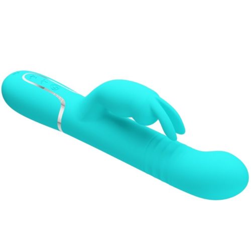 PRETTY LOVE - COALE RABBIT VIBRATOR PEARLS AQUA GREEN - Image 3