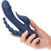 CalExotics Triple Orgasm – trippelstimulator, blå