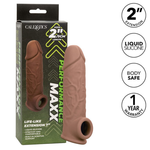 CALEXOTICS - PERFORMANCE MAXX LIFE-LIKE EXTENSION 7 BROWN SKIN - Bild 2