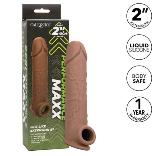 CALEXOTICS - PERFORMANCE MAXX LIFE-LIKE EXTENSION 8 BROWN SKIN - Bild 2