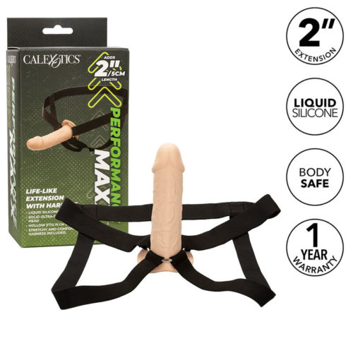 CALEXOTICS - PERFORMANCE MAXX LIFE-LIKE EXTENSION WITH HARNESS LIGHT SKIN - Bild 2