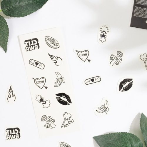 SECRET PLAY - SET OF 10 CANDY COLLECTION TEMPORARY TATTOOS - Image 3