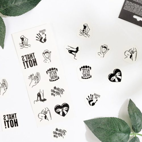 SECRET PLAY - SET OF 10 TEMPORARY TATTOOS KINKY COLLECTION - Image 3