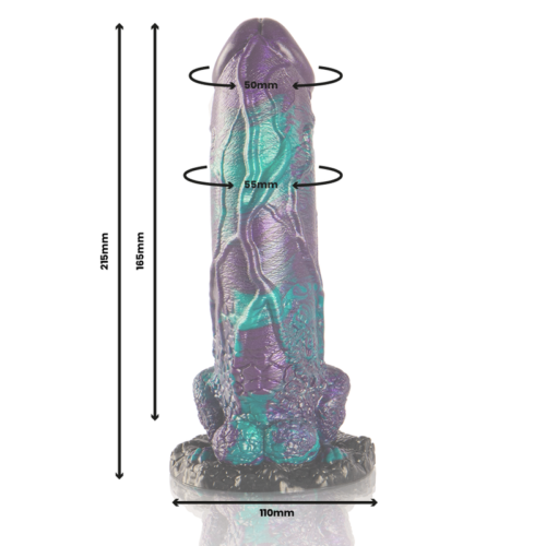 EPIC - BASILISK DILDO DOUBLE SCALY PLEASURE BIG SIZE - Bild 3