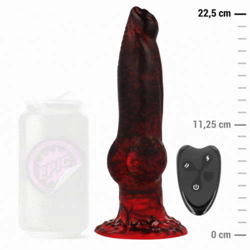 EPIC - PROMETHEUS DILDO TITAN IN FLAMES RECHARGEABLE REMOTE CONTROL - Bild 2