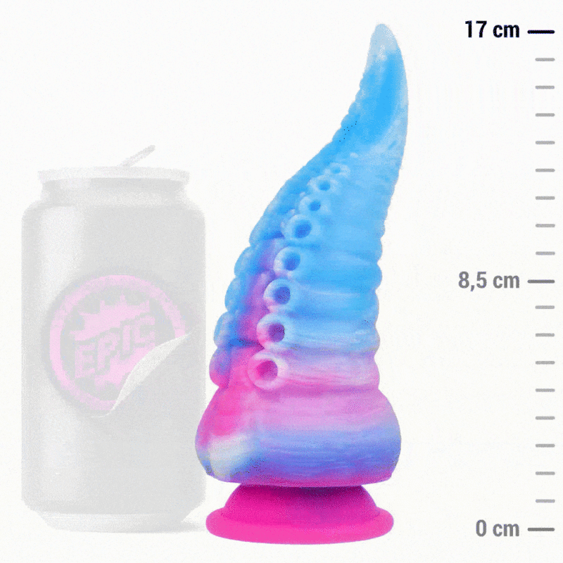EPIC - PHORCYS BLÅ TENTAKEL DILDO LITEN STORLEK