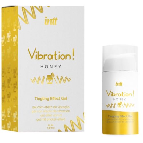 INTT - POWERFUL INTIMATE STIMULANT HONEY LIQUID VIBRATOR GEL 15 ML - Bild 2