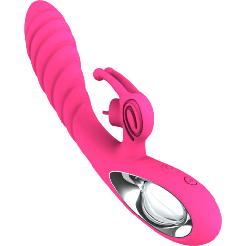 ARMONY - VICKY RABBIT VIBRATOR WITH FUCHSIA PULL RING TONGUE - Bild 2