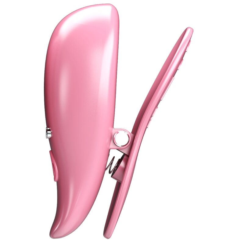 PRETTY LOVE - LEAF VIBRATING NIPPLE CLAMPS PINK - Bild 3