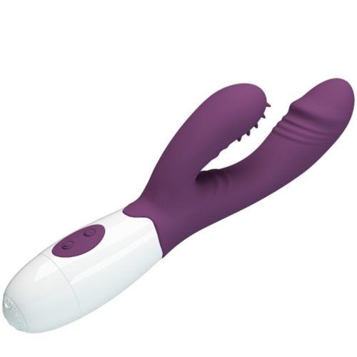 PRETTY LOVE - ANDRE RABBIT VIBRATOR  G-POINT STIMULATOR PURPLE - Image 4