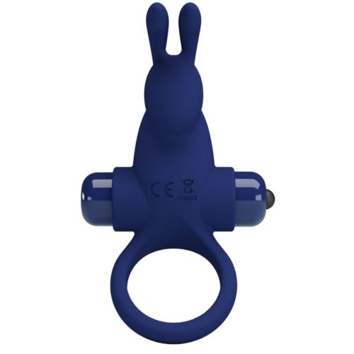 PRETTY LOVE - JIRO RABBIT RING WITH VIBRATION BLUE - Image 2