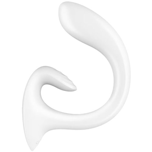 SATISFYER - G FOR GODDESS 1 RABBIT VIBRATOR WHITE - Image 2