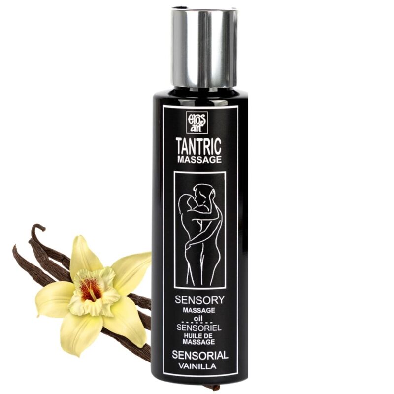 EROS-ART - NATURLIG TANTRISK MASSAGEOLJA OCH AFRODISIAKUM VANILJ 100 ML