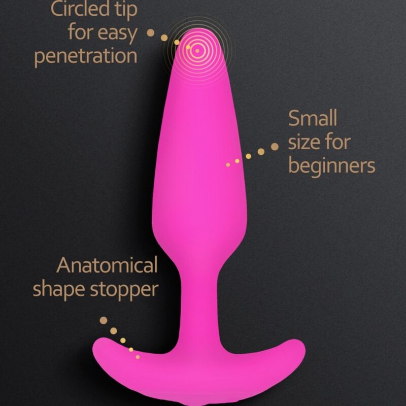 G-VIBE - GPLUG VIBRATOR PLUG ANAL XS FUCHSIA - Bild 4