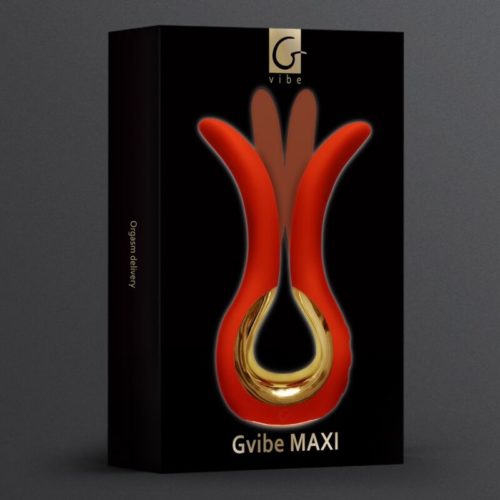 G-VIBE - GVIBE MAXI VIBRATOR WITH TWO FLEXIBLE TIPS CORAL - Image 4